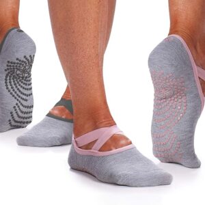 Chaussettes de Pilates antidérapantes