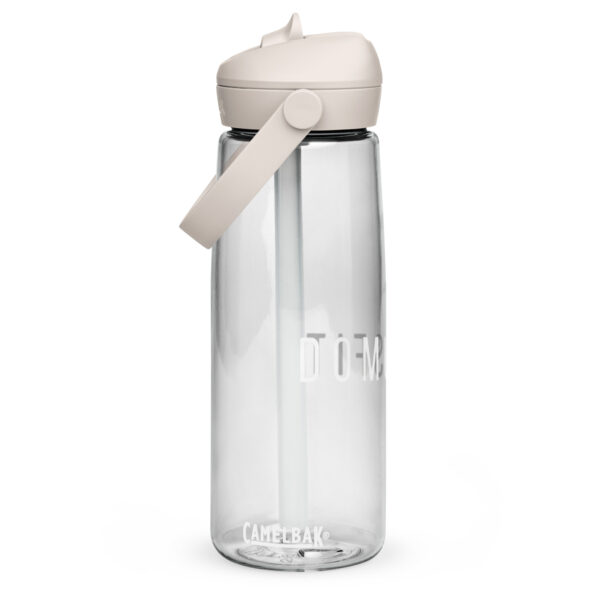 Gourde avec paille rétractable